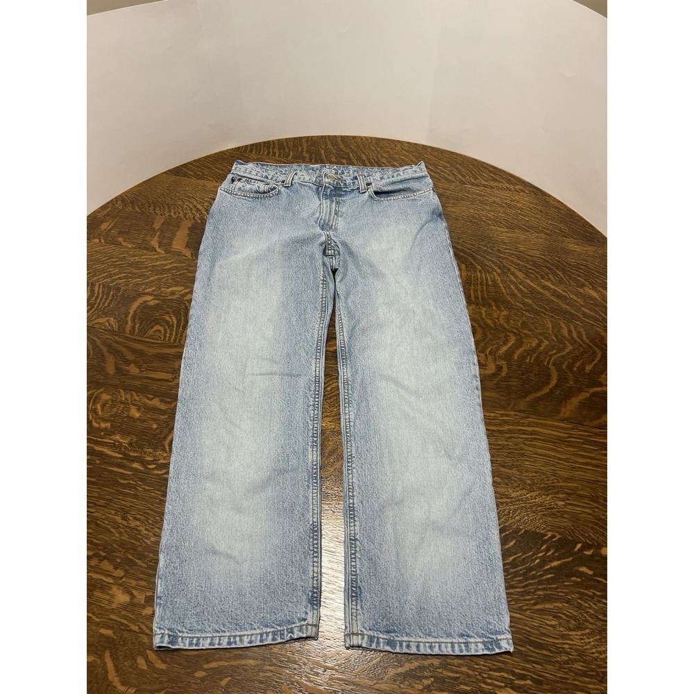 VTG 1992 Polo Jeans Co Ralph Lauren Cropped Relaxed Jeans Light Wash Women Sz 8